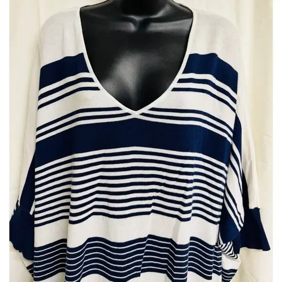 Tommy Bahama Womens Beach Sweater 3/4 Sleeves V-Neckline Cover-Up NWT New - Picture 3 of 9